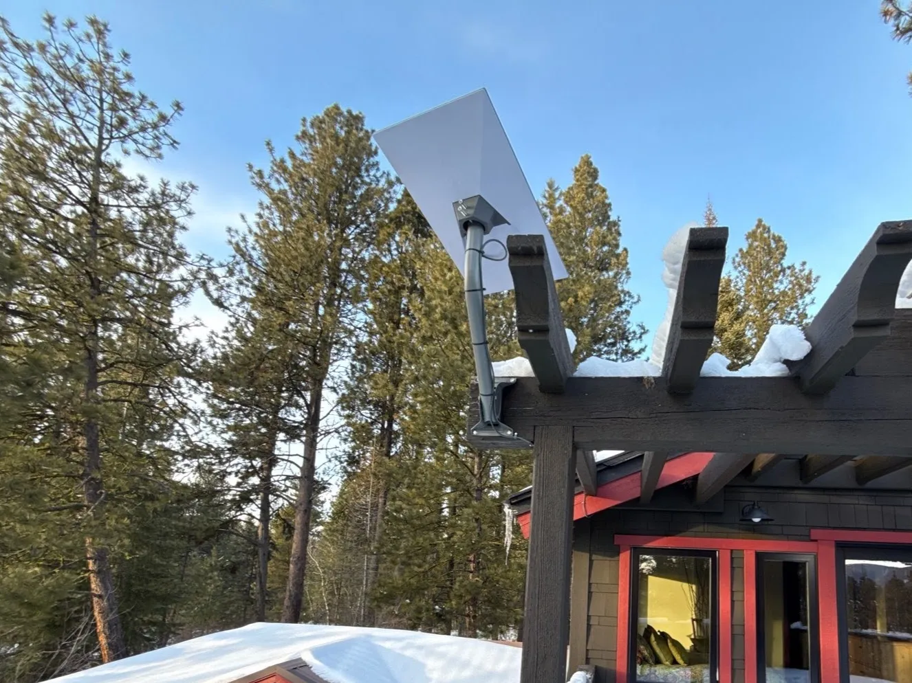 Starlink dish installation